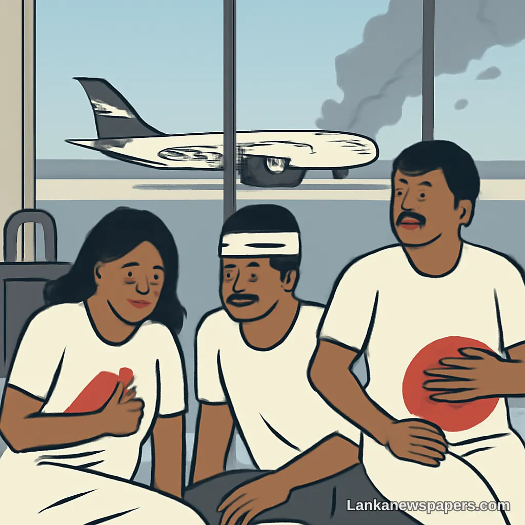 Three Sri Lankans Wounded in Kuwait Airport Attack