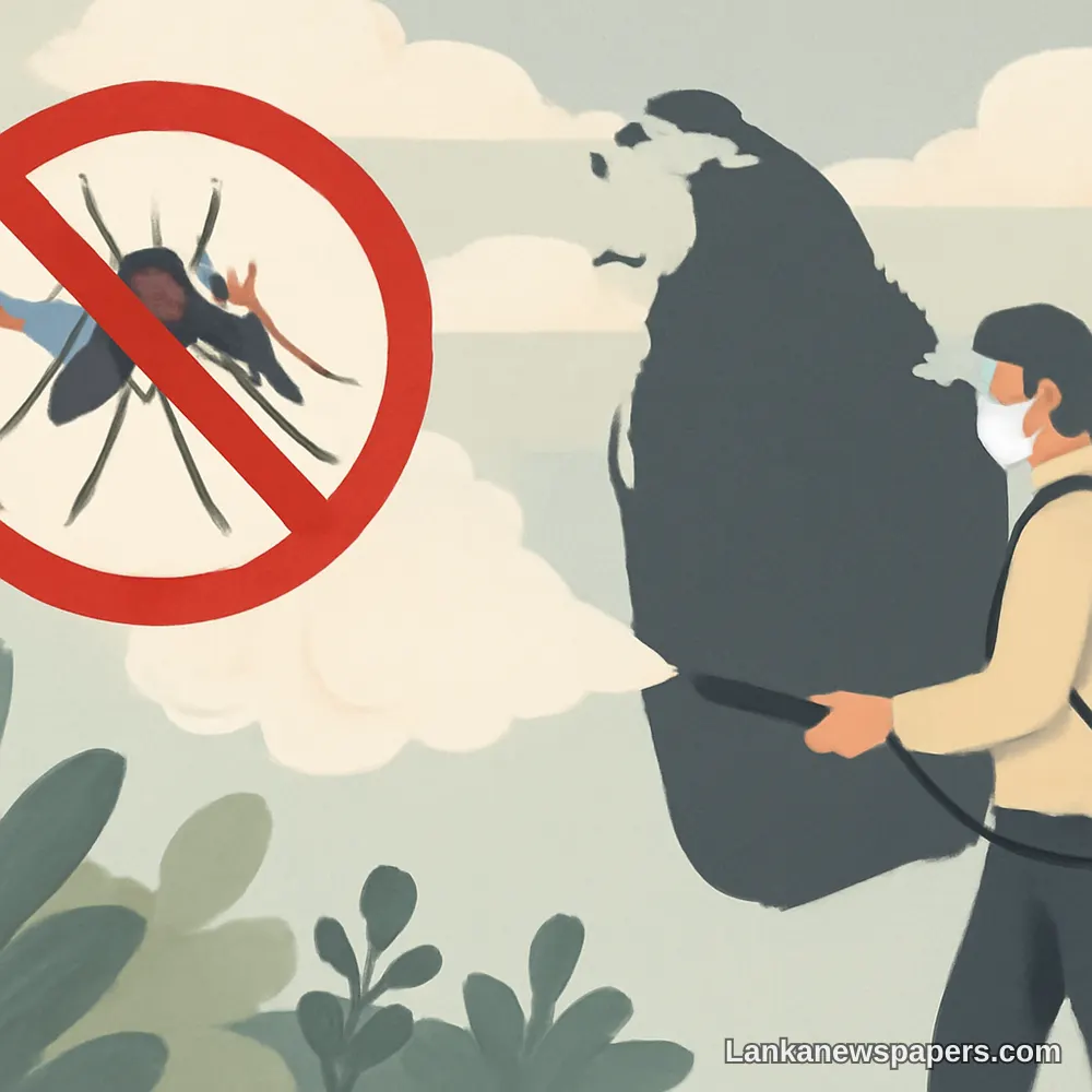 Sri Lanka Rolls Out Island-Wide Mosquito Control Drive as Dengue Cases Surge