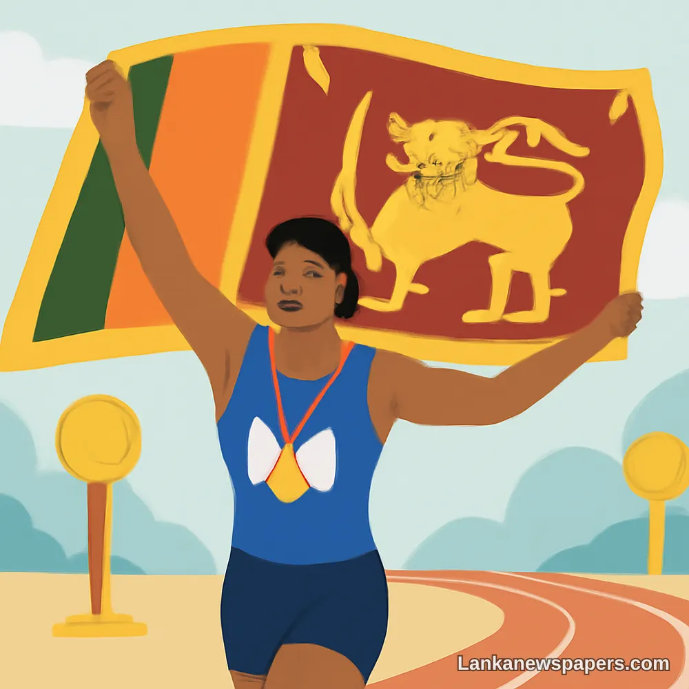 Tharushi Abhisheka's Golden Glory Elevates Sri Lankan Athletics to New Heights