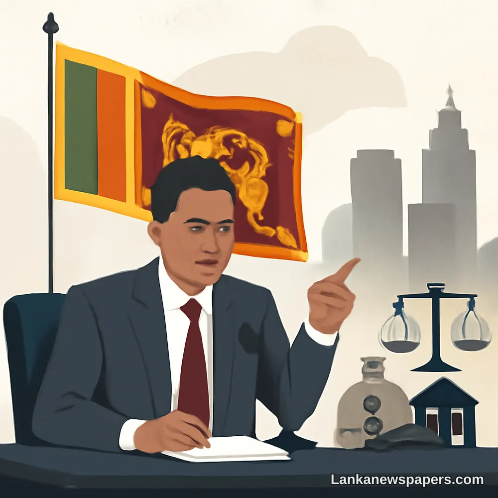 Sri Lanka's Anti-Corruption Chief Warns Officials: Declare Assets or Face Legal Consequences