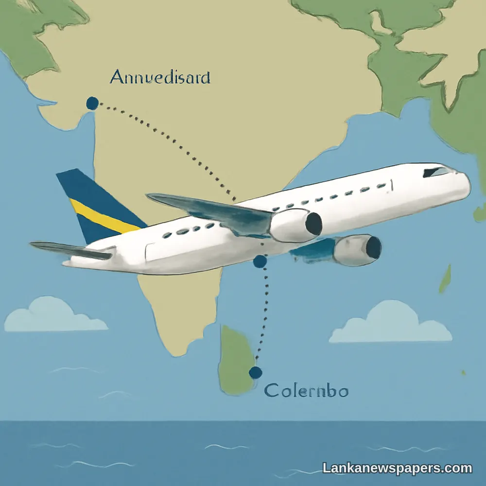 FitsAir Launches Direct Flights Between Colombo and Ahmedabad, Becoming the Sole Non-Stop Link