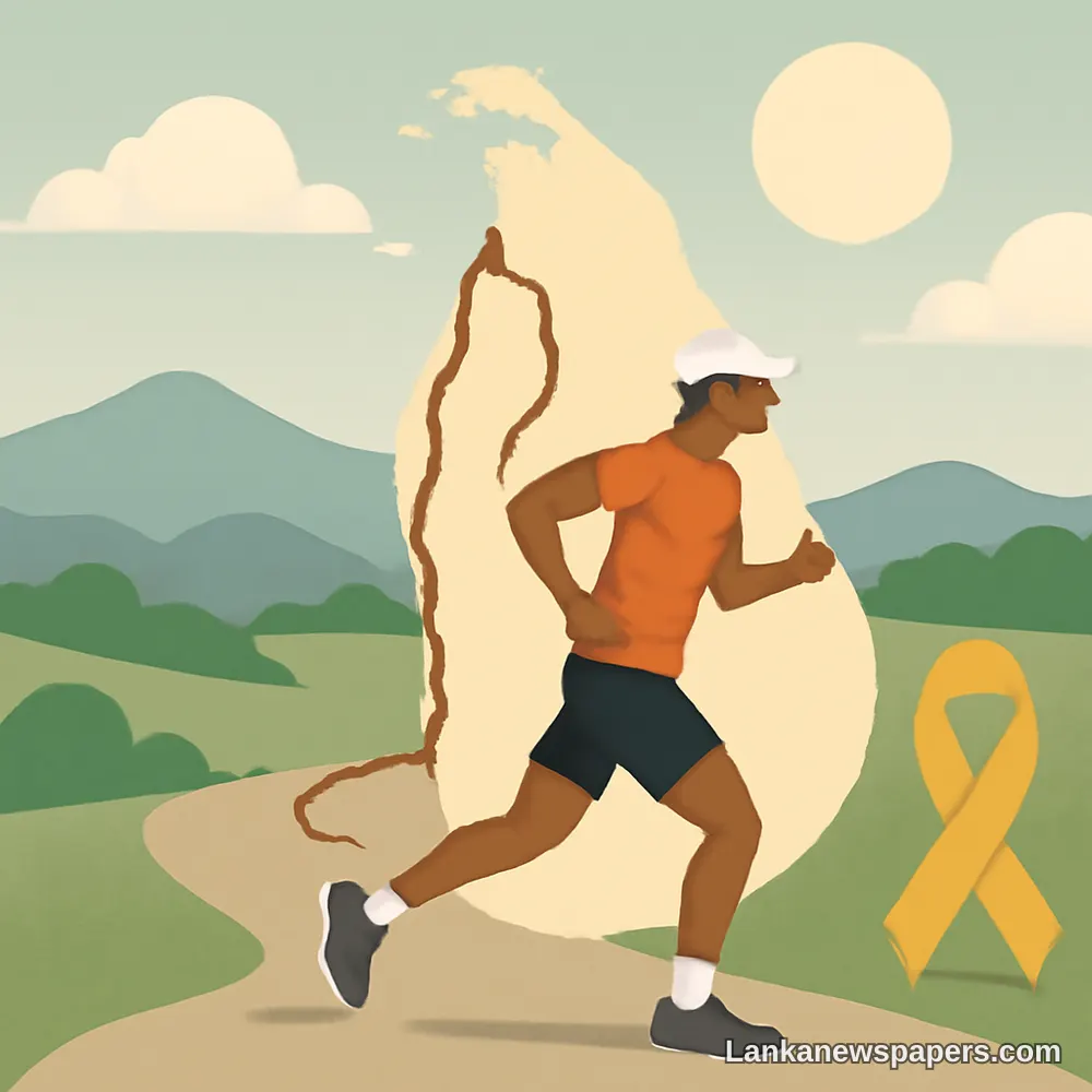 Indian-Origin Ultra-Runner Conquers Sri Lanka's Length in Six Days for Childhood Cancer Cause