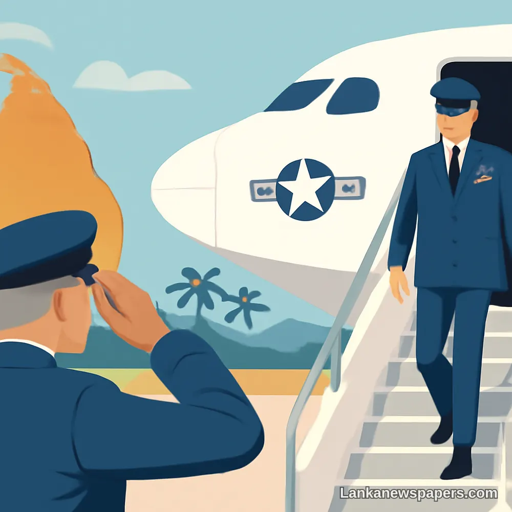 US Pacific Air Forces Commander Touches Down in Sri Lanka for High-Level Visit