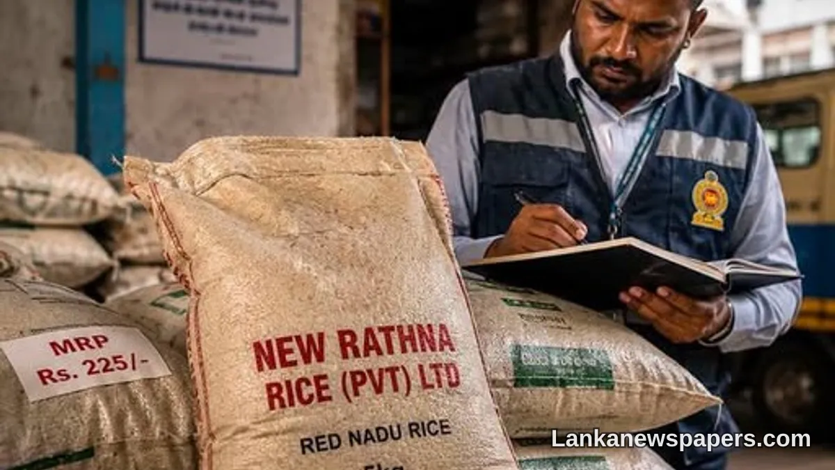 Polonnaruwa Rice Mill Slapped With Rs. 1 Million Fine Over Illegal Nadu Rice Pricing