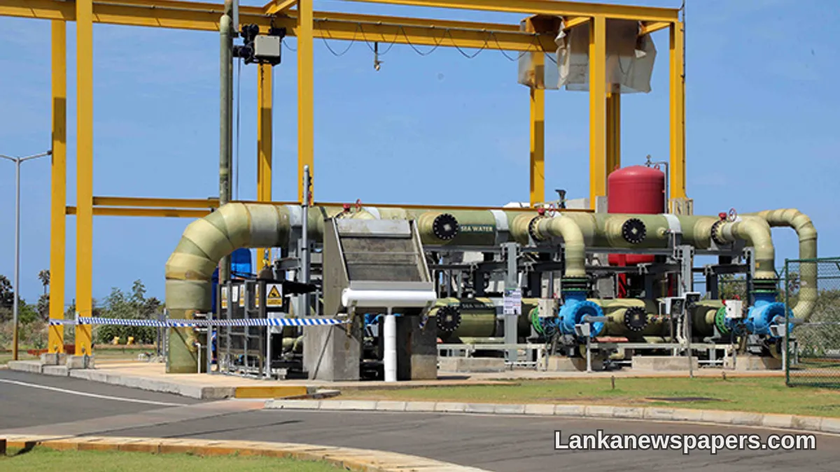 Jaffna Teaching Hospital Gets Reliable Water Supply Through Sri Lanka's First Large-Scale Seawater Desalination Plant