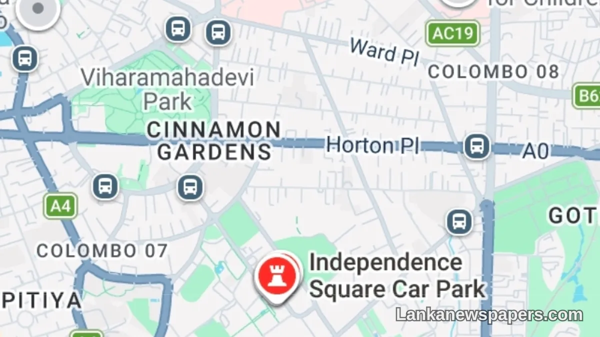 Youth Arrested After Reckless Driving Incident Near Colombo's Independence Square