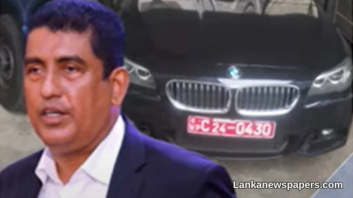 Former Minister Johnston Fernando Admits Guilt in BMW Tax Fraud Case