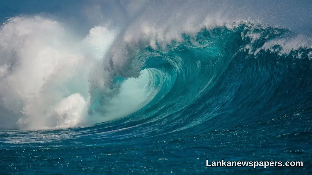 Meteorology Department Issues Amber Warning as Rough Seas Threaten Waters from Mannar to Hambantota