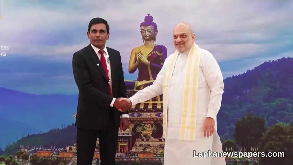 Sri Lanka Takes Part in Historic First BIMSTEC Home Ministers' Meeting in New Delhi