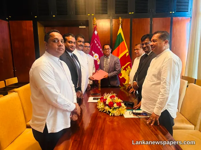 Opposition Files No-Confidence Motion Against Justice Minister Harshana Nanayakkara