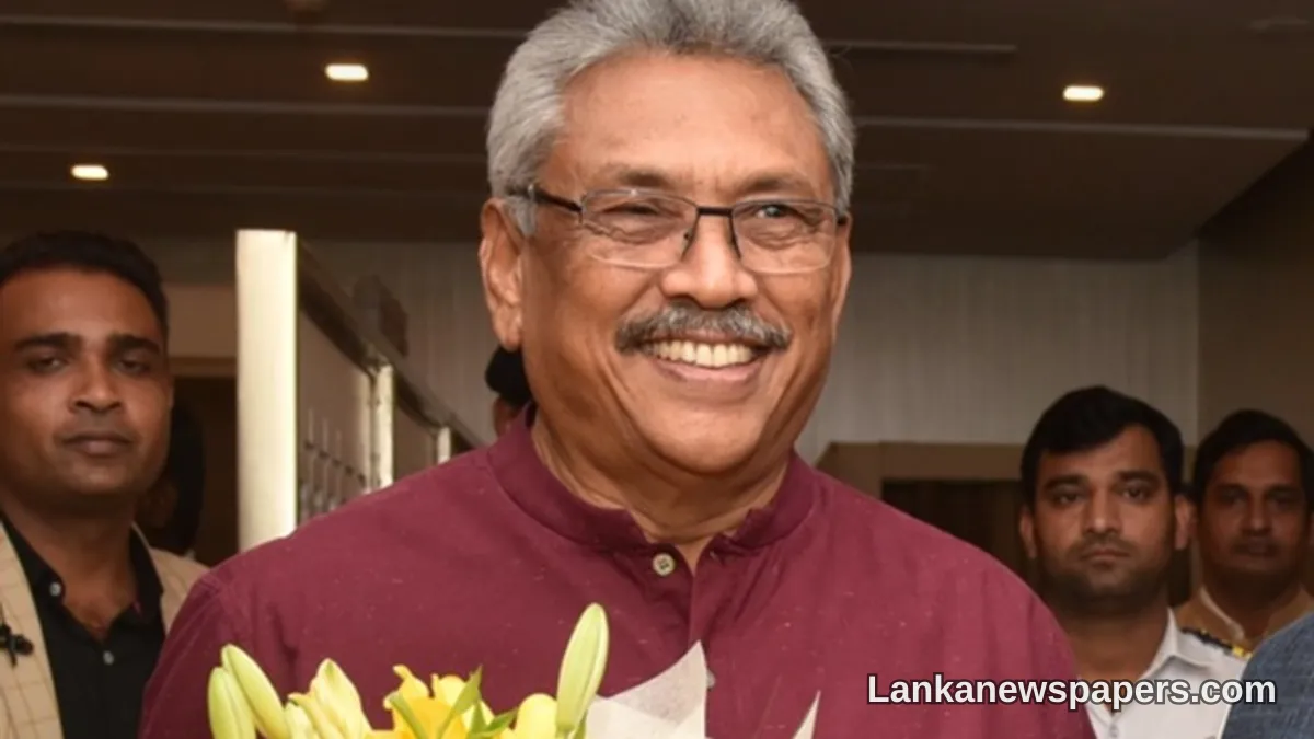 Court of Appeal to Deliver Ruling on Gotabaya Rajapaksa's Writ Petition on September 22