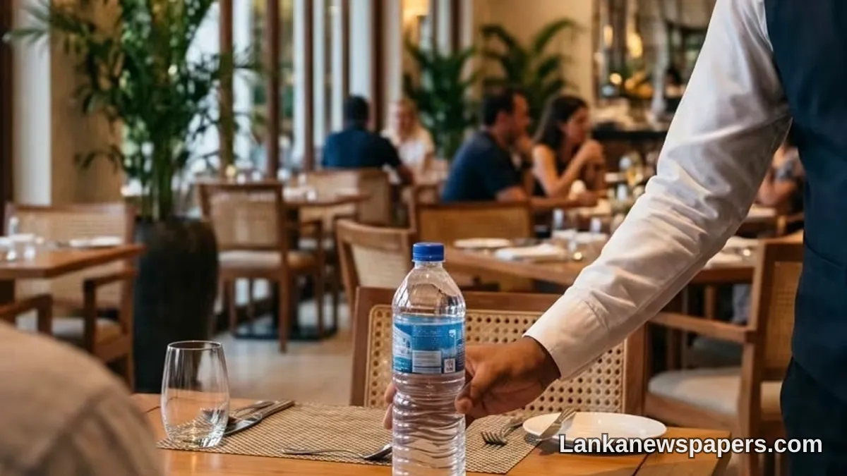 Bandarawela Rest House Hit With Rs. 1 Million Fine for Overcharging on Water Bottle