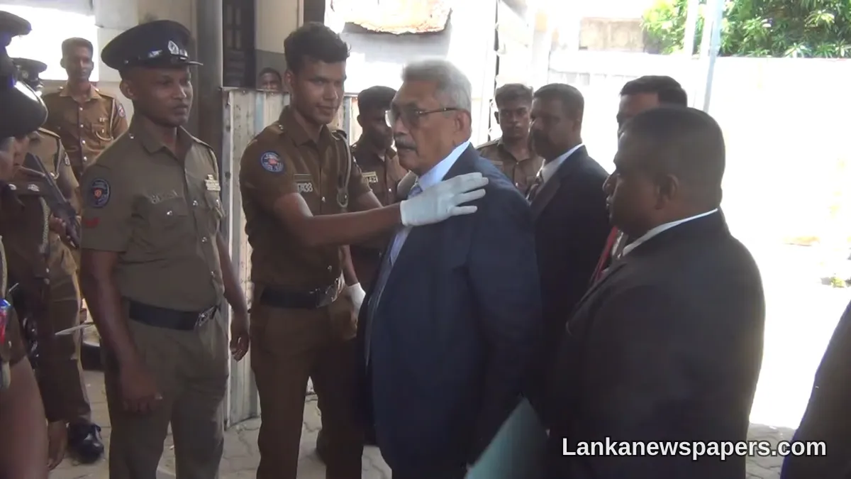 Gotabaya Claims Memory Lapse During Court Questioning Over Journalist Keith Noyahr's Abduction