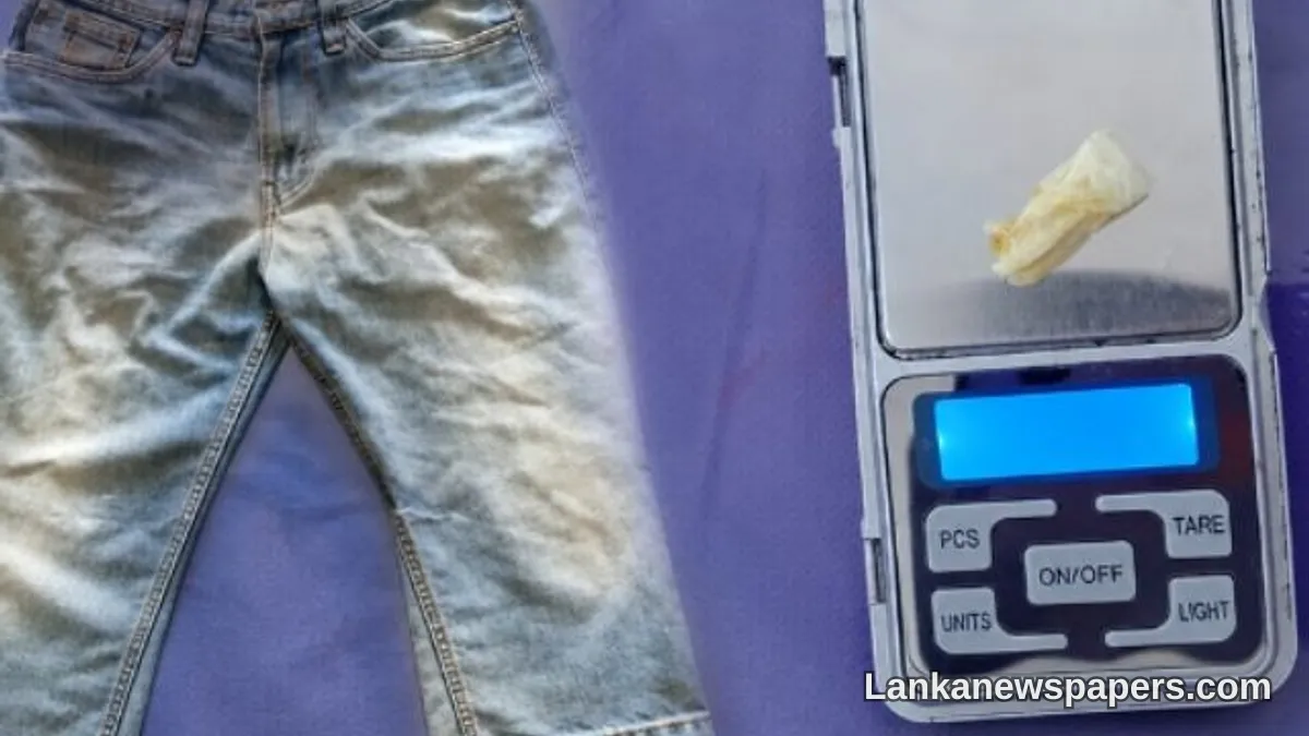 Badulla Prison Visit Turns Into Drug Bust as Woman Caught Smuggling Ice Hidden in Clothing