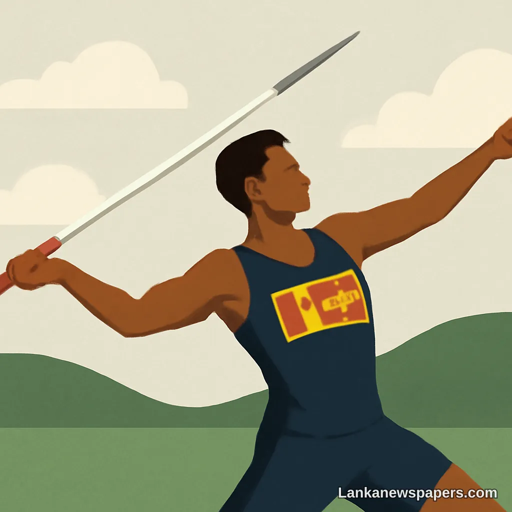 Sri Lanka's Pathirage Hurls Into History With World-Leading 92.62m Javelin Throw, Surpassing India's Chopra