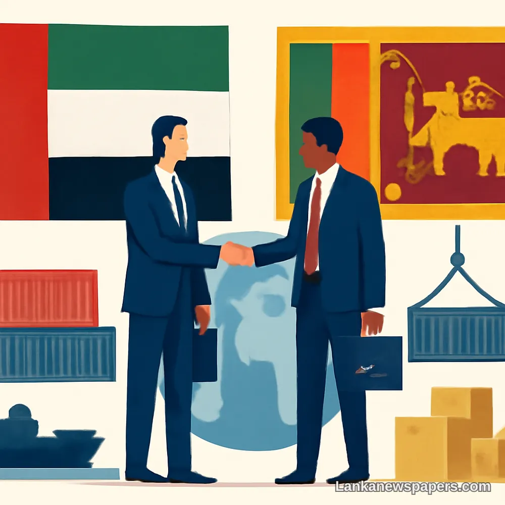 UAE and Sri Lanka Push Ahead with Landmark Comprehensive Trade Agreement