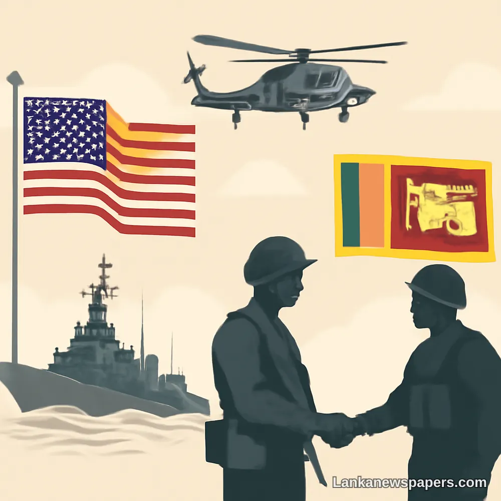 Washington Strengthens Defence Partnership with Colombo via Helicopters, Naval Technology and Joint Military Exercises