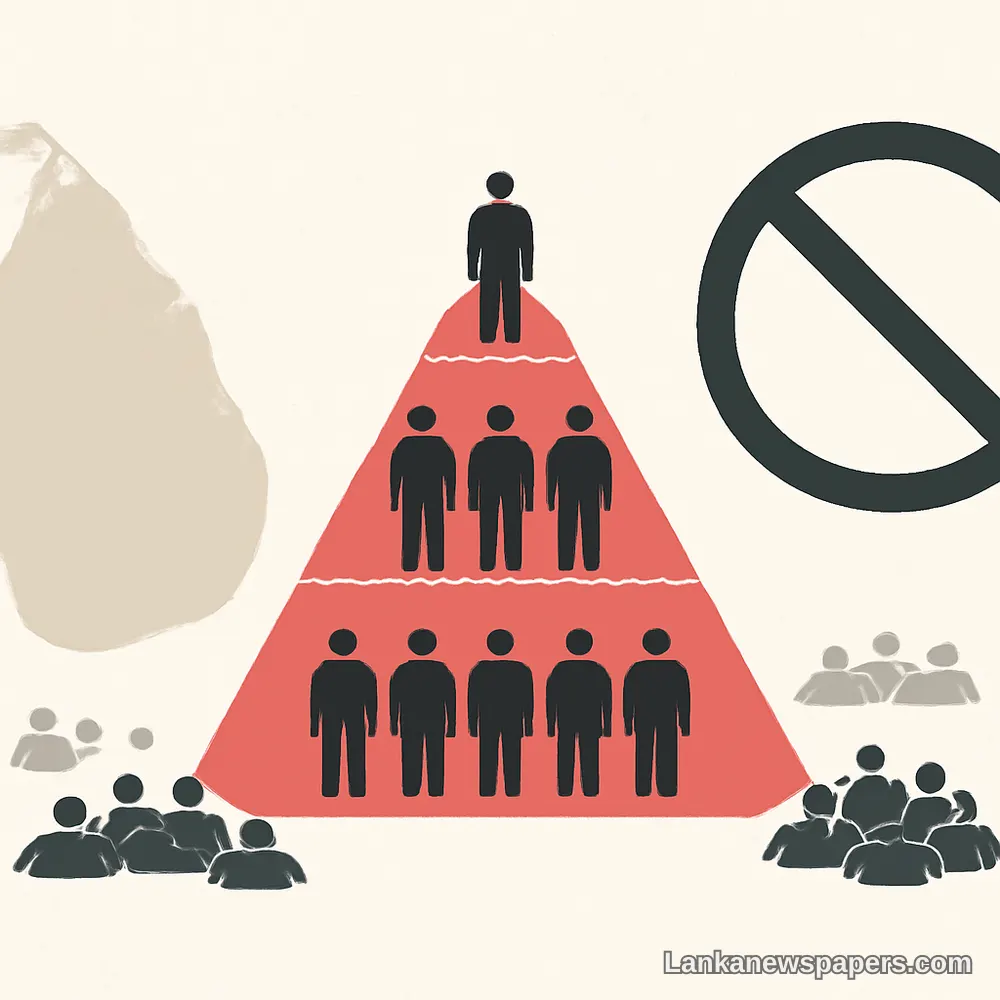 Central Bank Names 25 Illegal Pyramid Schemes Operating in Sri Lanka