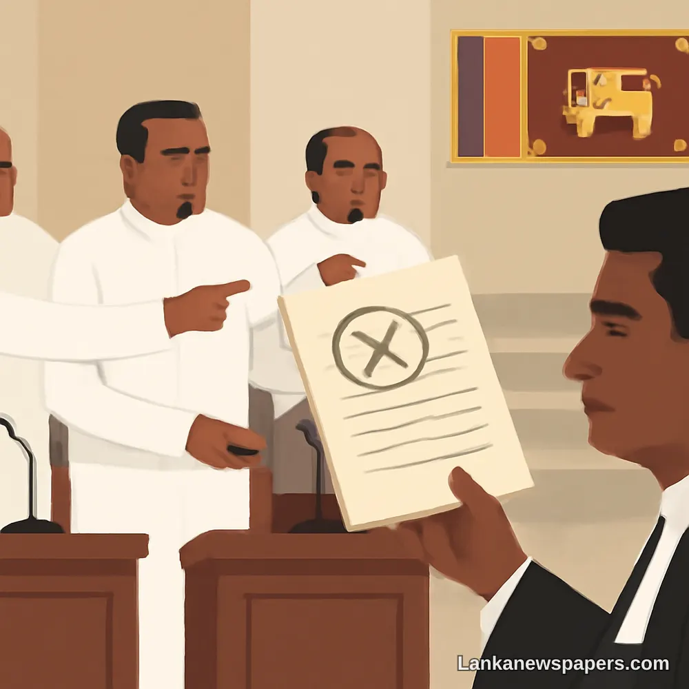 Opposition MPs File No-Confidence Motion Against Justice Minister