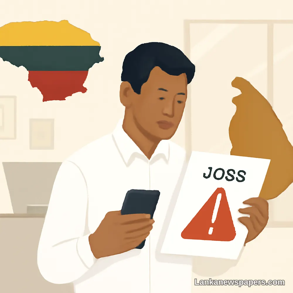 Lithuania Issues Urgent Warning to Sri Lankans Over Fraudulent Job Offers