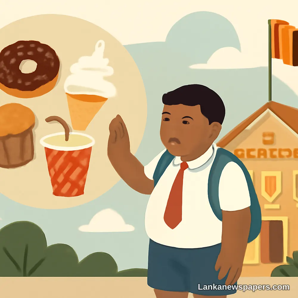 Sri Lanka Enforces School Ban on Sugary Foods as Childhood Obesity Reaches Alarming Levels