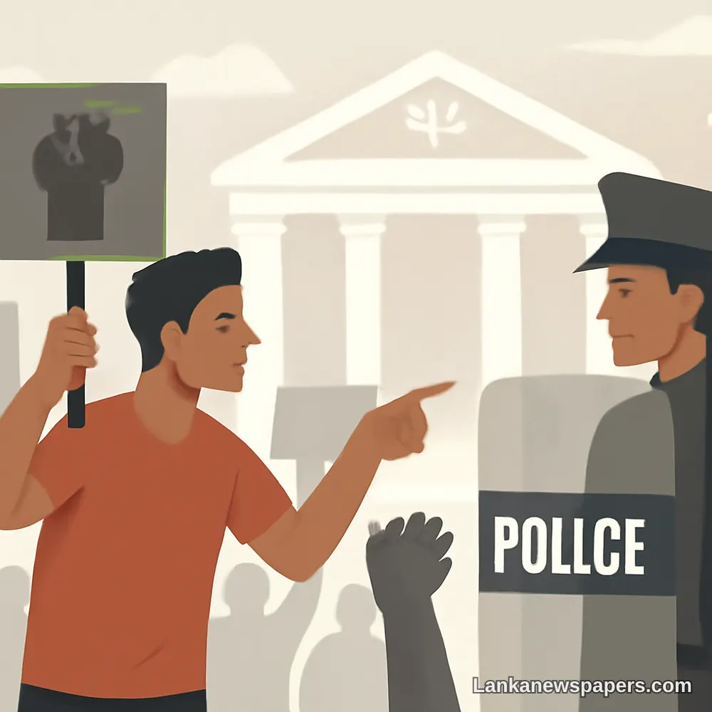 Supreme Court Finds Fundamental Rights of Aragalaya Activist Violated During 2022 Protests