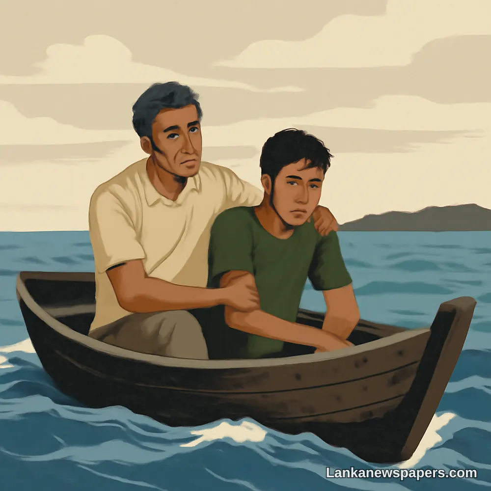 Sri Lankan Father and Son Rescued After 36 Harrowing Days Lost at Sea Off Bangladesh