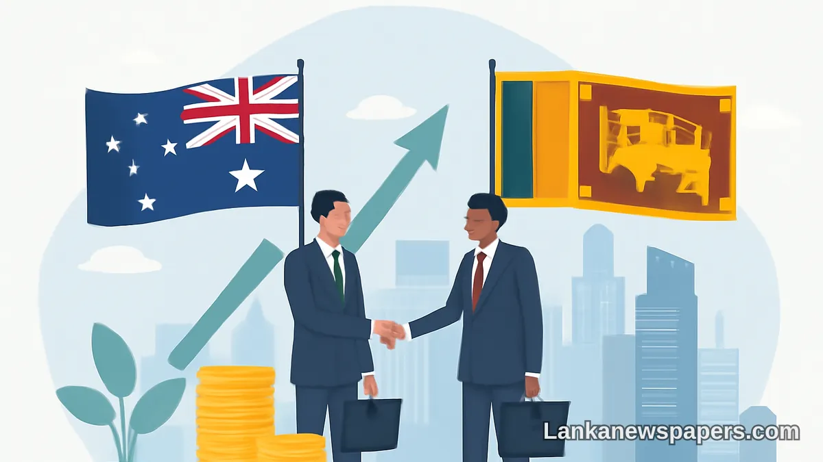 Australian Investors Signal Strong Commitment to Direct Investment in Sri Lanka