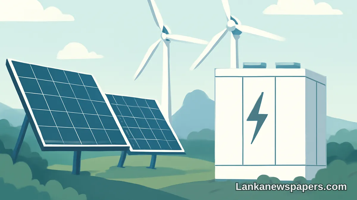 Sri Lanka Sets New Feed-In Tariffs for Renewable Energy, Launches Battery Storage Rates