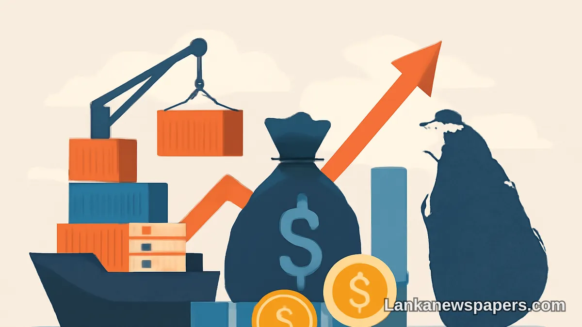 Sri Lanka's Export Earnings Surpass US$10 Billion in First Seven Months of the Year