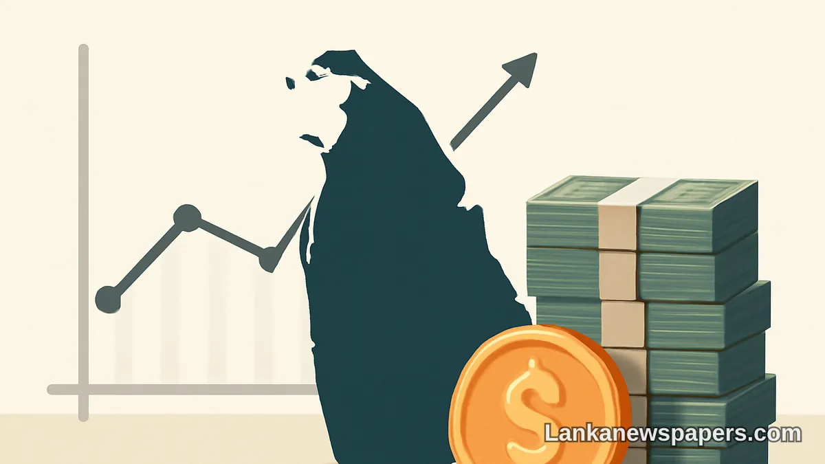 Sri Lanka's Total Public Debt Stands at USD 97.952 Billion
