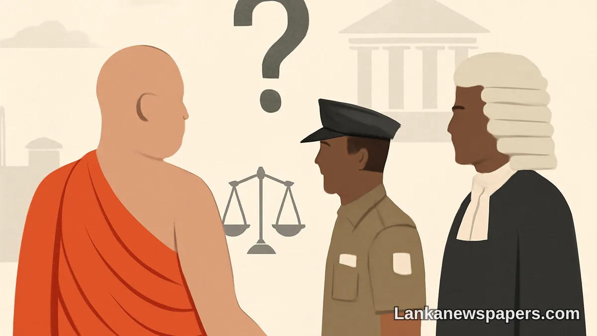 Gnanasara Thero's Whereabouts Unknown as Police and Courts Trade Responsibility