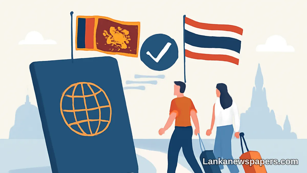 Sri Lanka and Thailand Fast-Track Visa-Free Access for Ordinary Passport Holders