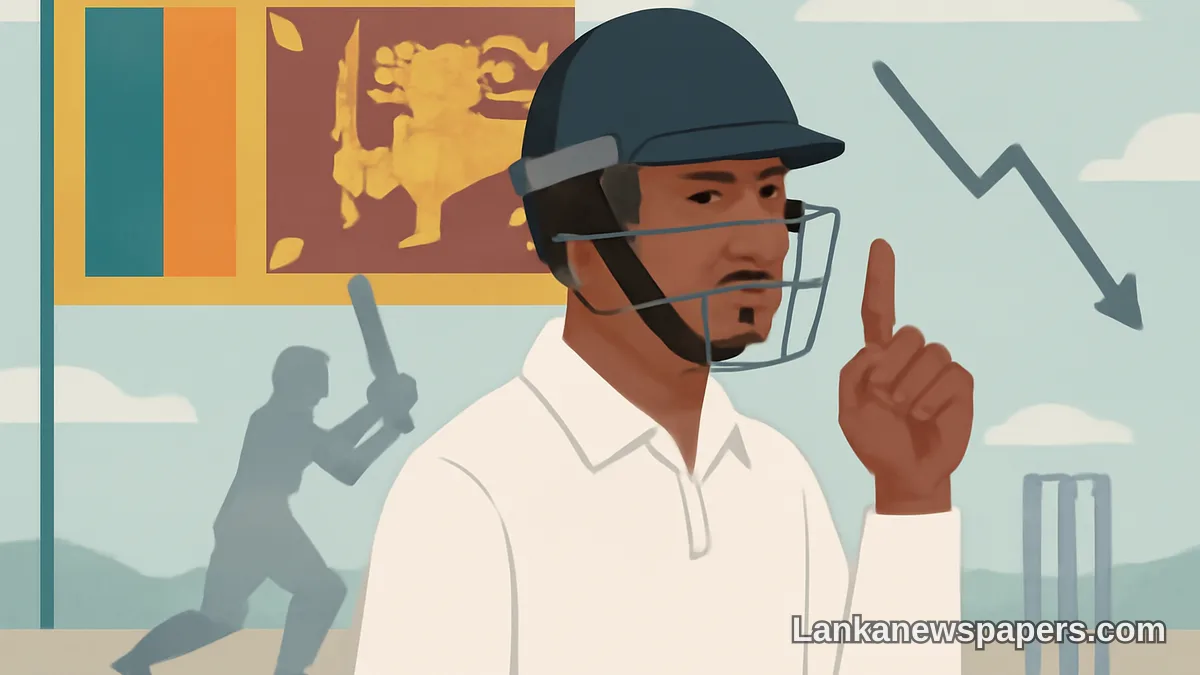 Sangakkara Raises Alarm Over Sri Lanka's Selection Calls Following England Test Defeat