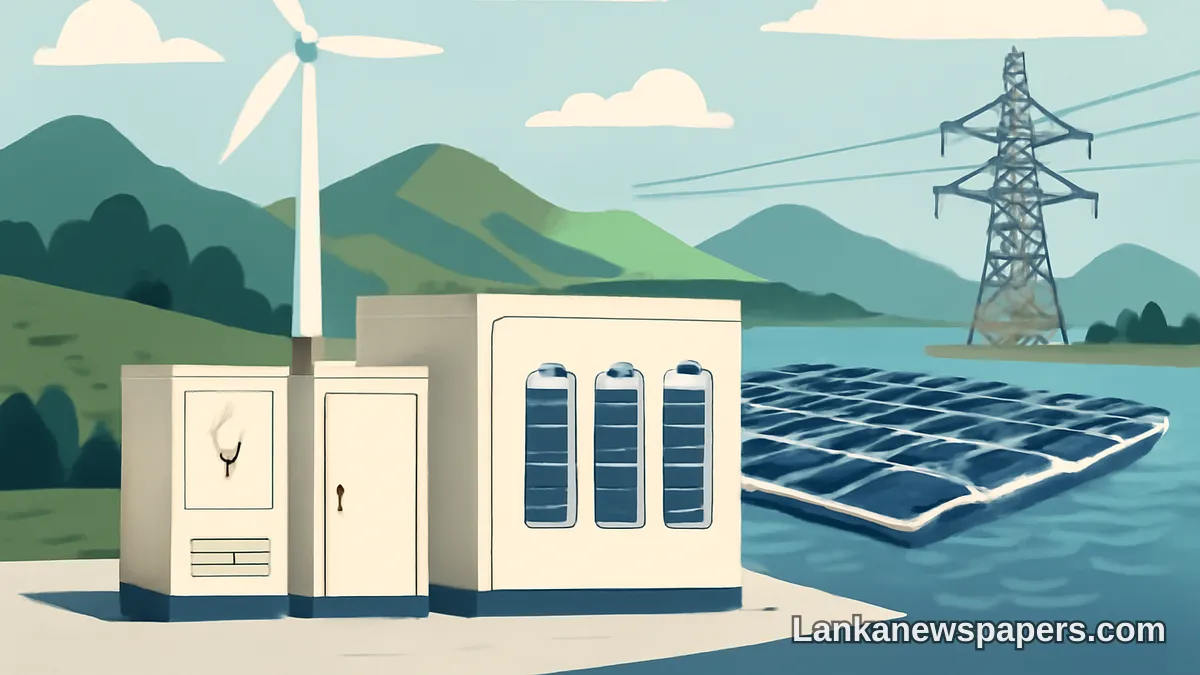 WindForce PLC Breaks New Ground with Sri Lanka's First Grid-Scale Battery Storage System and Floating Solar Plant
