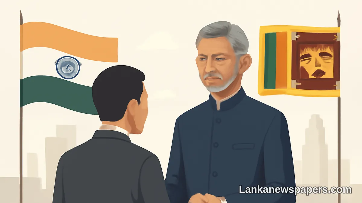 India's Foreign Minister Jaishankar Reaffirms Strong Commitment to Sri Lanka