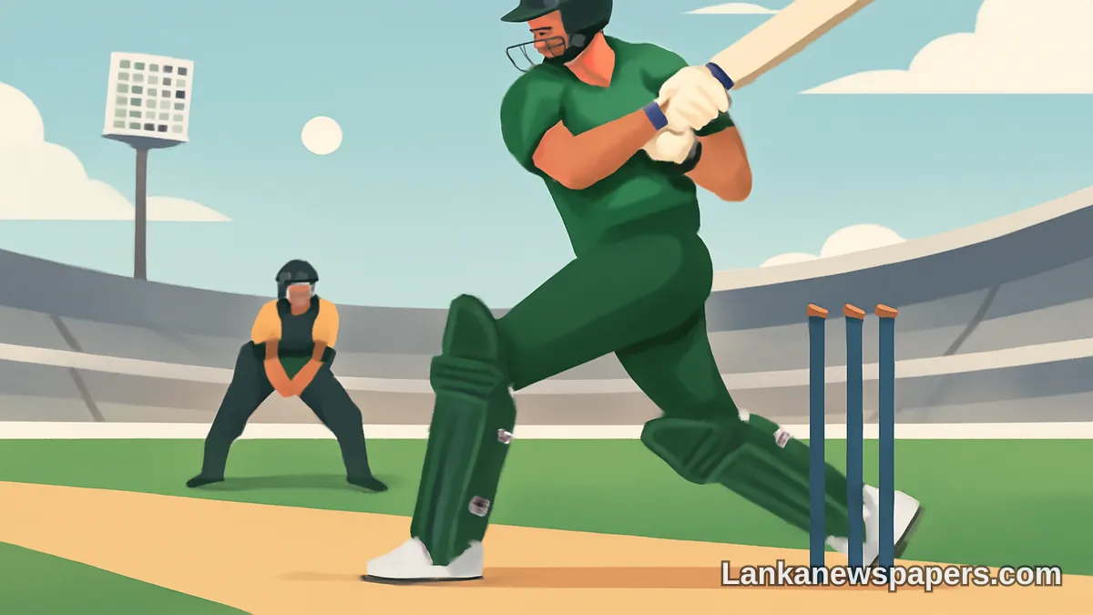 Maaz Sadaqat's Explosive 96 Powers Pakistan to Commanding 215 Against Sri Lanka in Second T20I