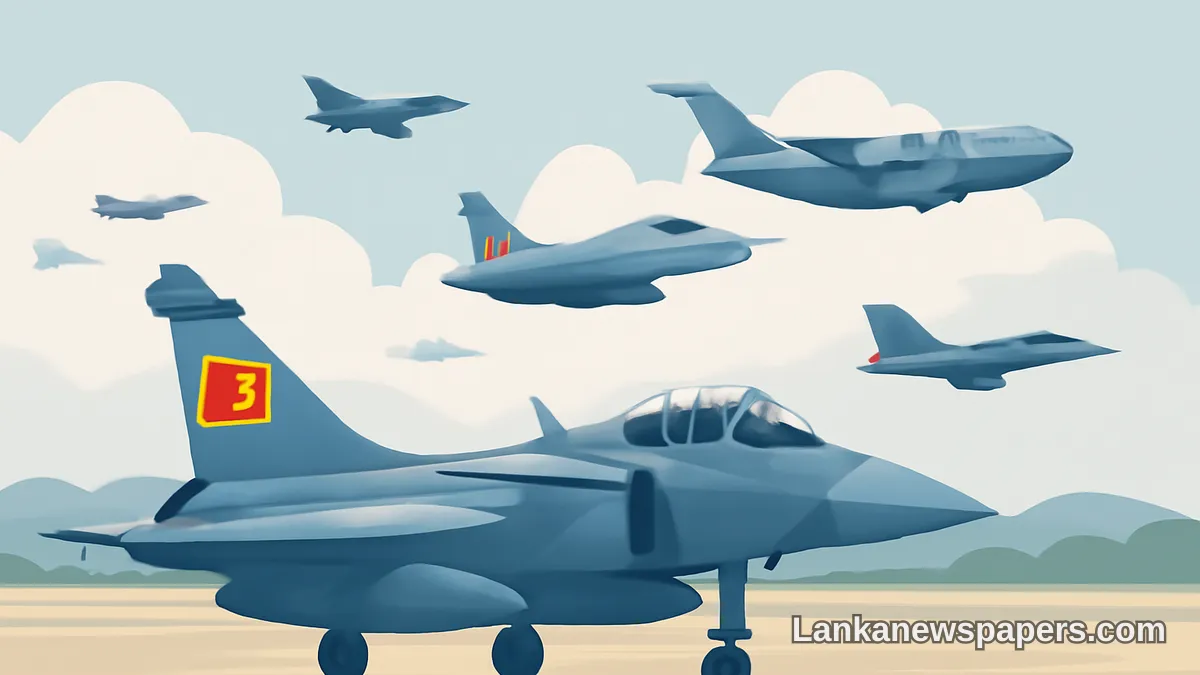 Sri Lanka Air Force Participates in Major Multinational Military Exercise Alongside US, French and German Forces in India