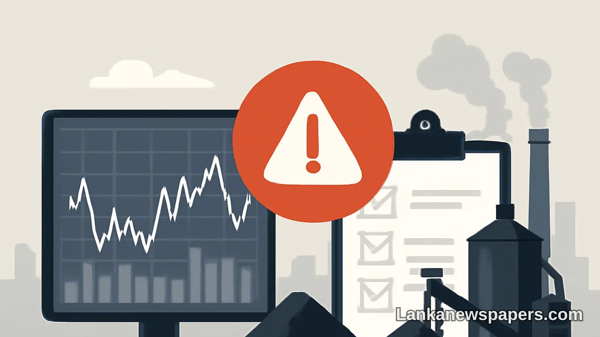 Colombo Stock Exchange Places Industrial Asphalts on Watch List After Auditor Issues Disclaimer