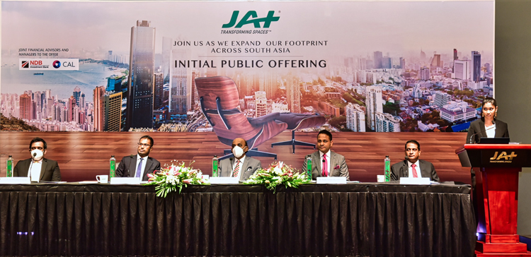JAT IPO Launch Conference in sri lankan news
