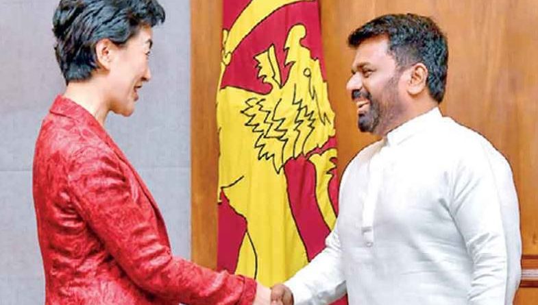 China support for Sri Lana