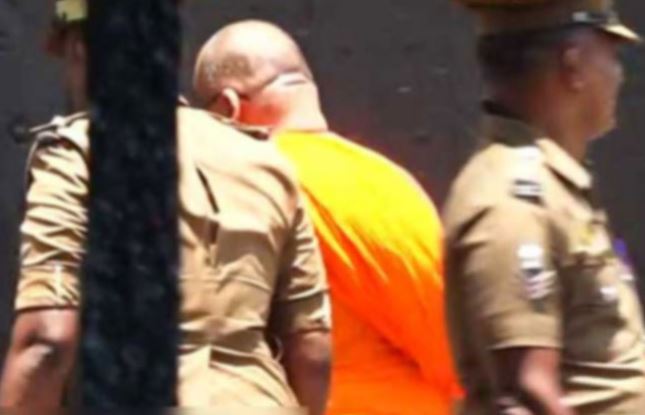 thero arrest in sri lankan news