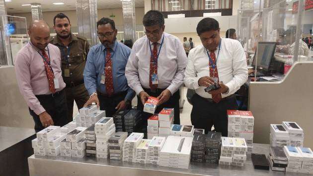 NABBED AT BIA in sri lankan news